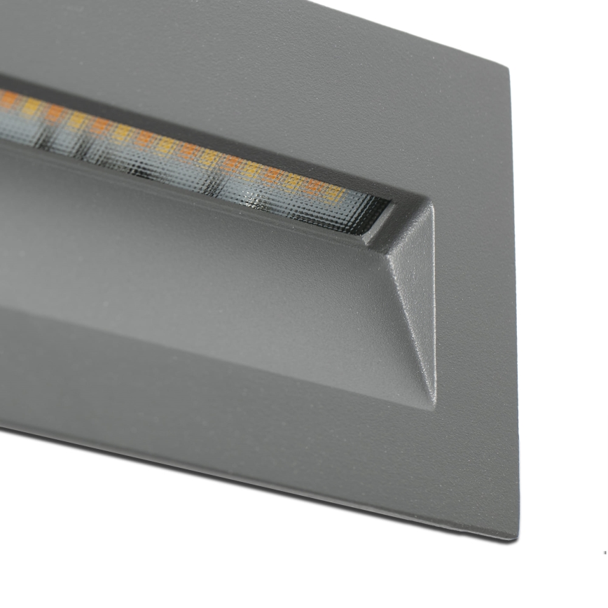 FARO 70289 - LED Built-in light MANI LED/5W/230V 2200/2700/3200/4000K IK07 IP65 grey