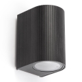 FARO 70322 - ESTELA Outdoor Wall Light 1x GU10/5W/230V IP65 Black