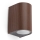 FARO 70324 - Outdoor wall light ESTELA 1xGU10/5W/230V IP65 brown
