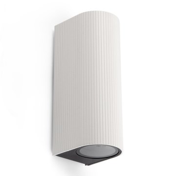 FARO 70328 - ESTELA Outdoor Wall Light, 2x GU10/5W/230V, IP65, White