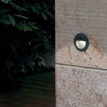FARO 70403 - LED Outdoor wall light MINI RACING LED/1,2W/230V IP44