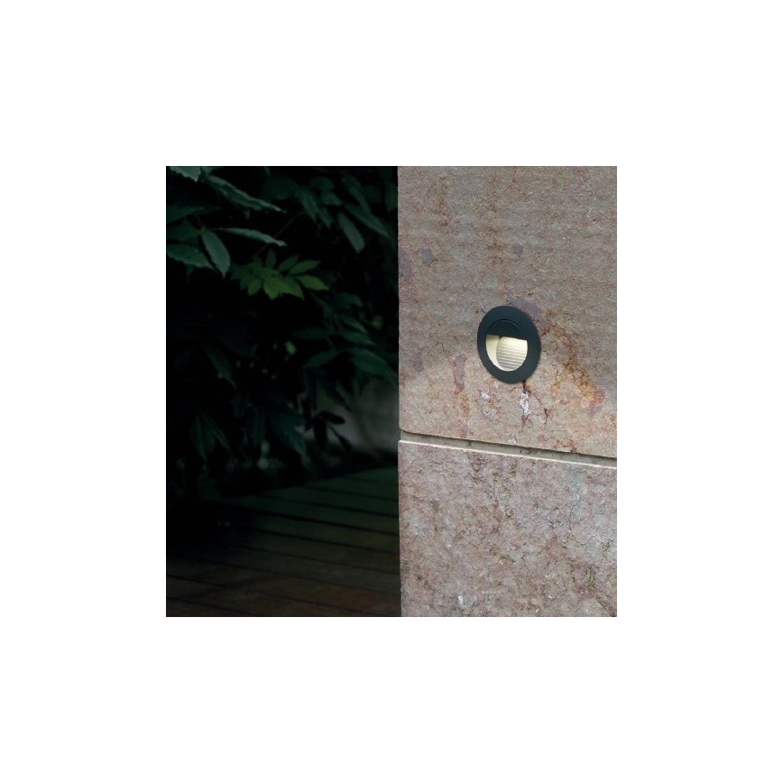 FARO 70403 - LED Outdoor wall light MINI RACING LED/1,2W/230V IP44