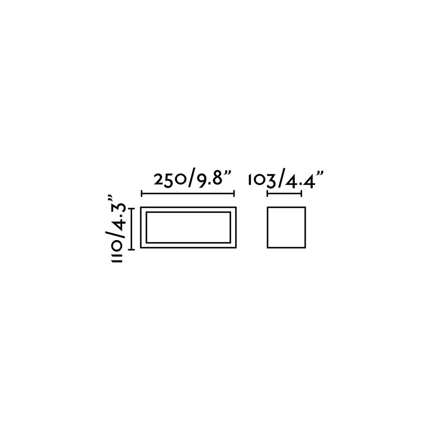 FARO 70573 - Outdoor wall light TEJO 1xE27/20W/230V IP54