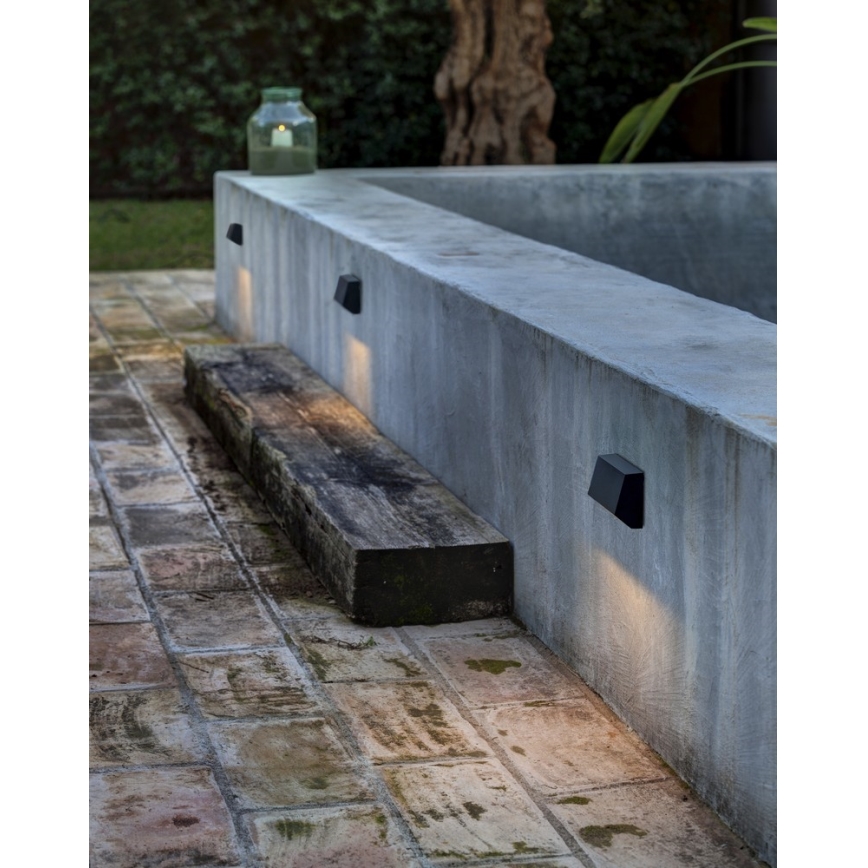 FARO 70657 - LED Outdoor wall light MUST-1 LED/2W/230V IP65