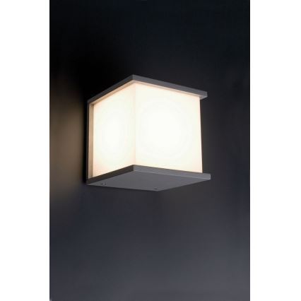 FARO 70689 - Outdoor wall light KUBICK 1xE27/60W/100-240V IP44