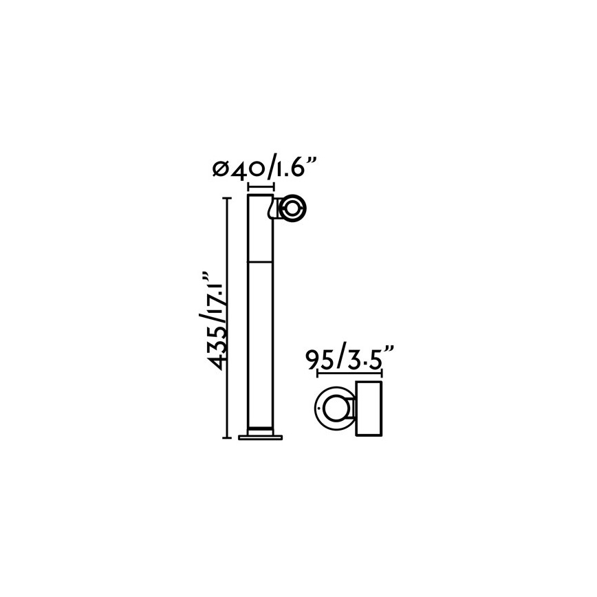 FARO 70783 - LED Outdoor lamp SPY-2 LED/6W/230V IP65