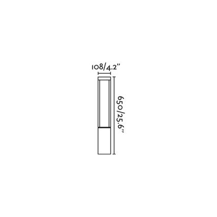 FARO 70842 - LED Outdoor lamp AGRA LED/9W/230V IP55 anthracite