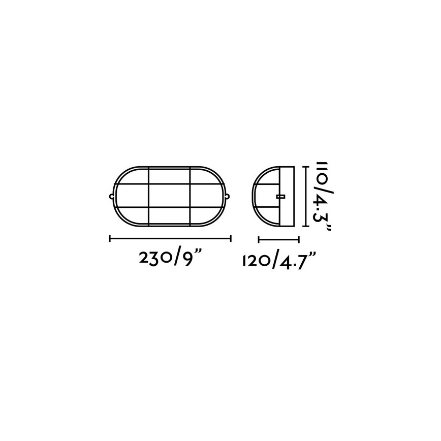FARO 70998 - Outdoor wall light CABO 1xE27/60W/230V IP65