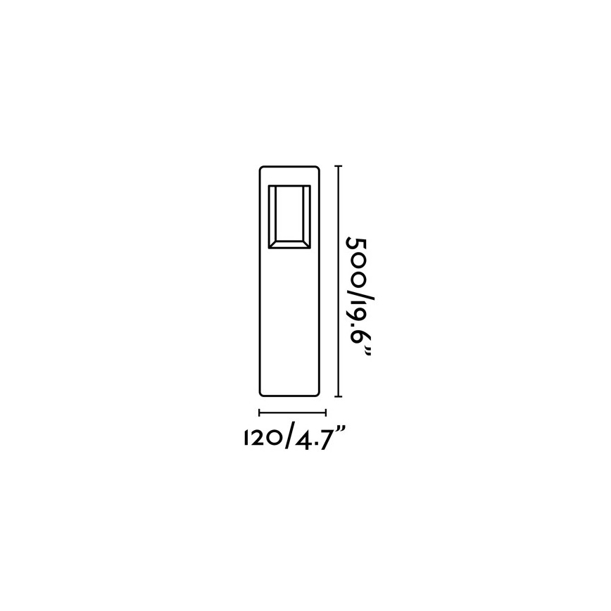FARO 71199 - LED Outdoor lamp NAYA LED/8W/230V IP54