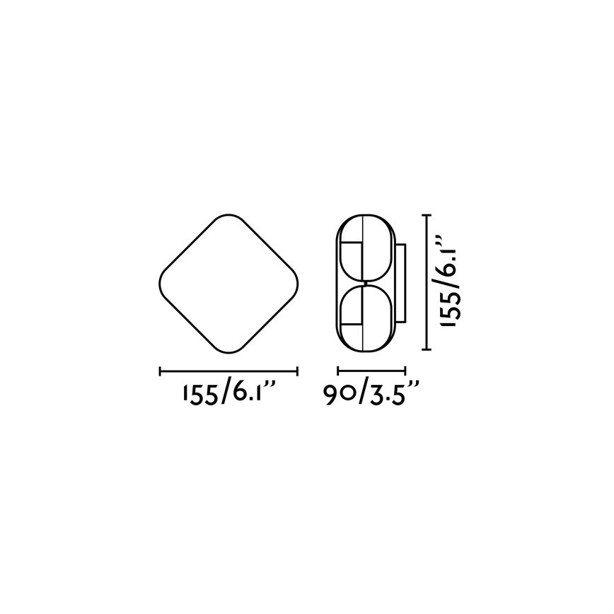 FARO 71212 - LED Outdoor wall light BU-OH LED/12W/230V IP65