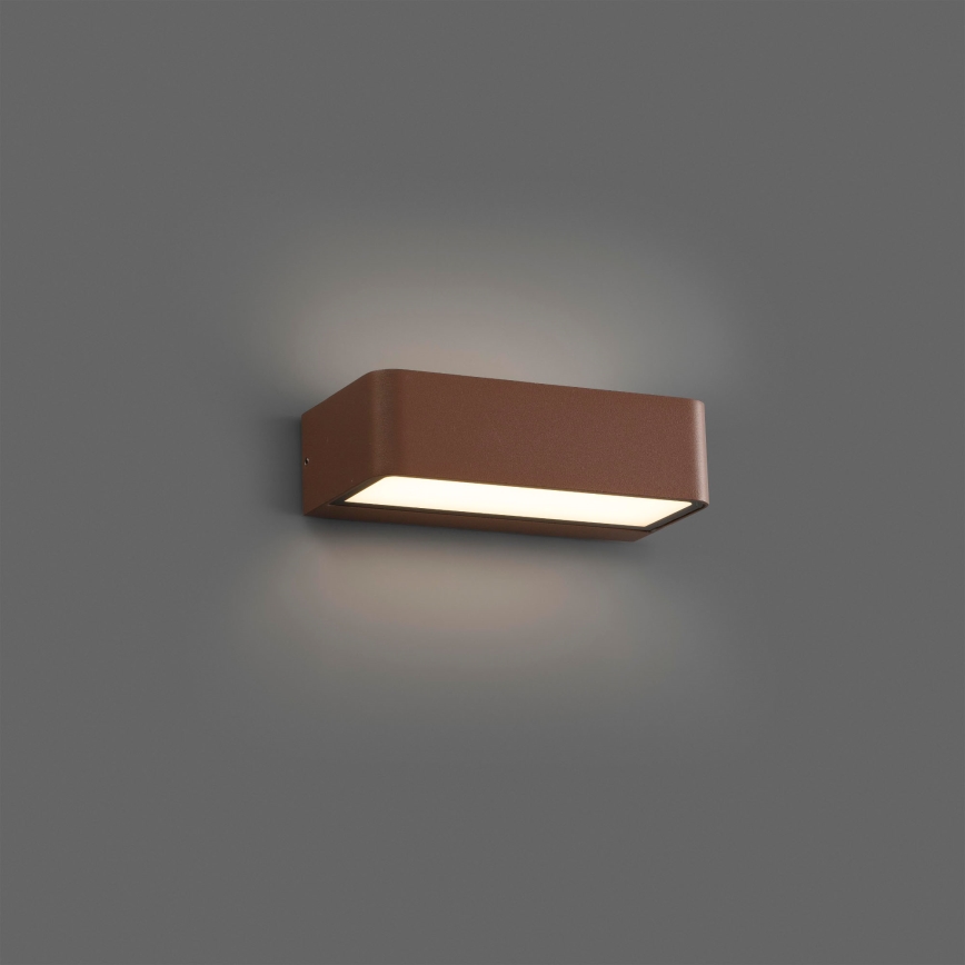 FARO 71309 - TAKUA LED Outdoor Wall Light LED/10W/230V IP65, Brown