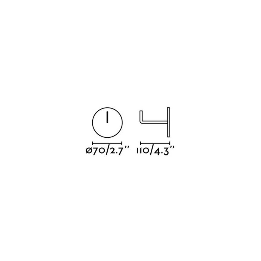 FARO 71556 - Hook for a wall light CAT