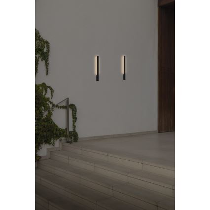 FARO 71800 - LIME LED Outdoor Wall Light LED/6W/230V 2700/3000/4000K 60 cm CRI 90 IP65 Black