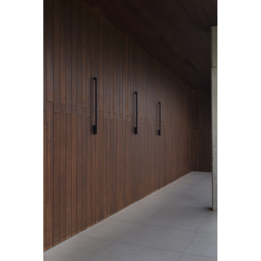 FARO 71803 - LIME LED Outdoor Wall Light LED/10W/230V 2700/3000/4000K 90 cm CRI 90 IP65 Black