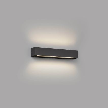 FARO 71904 - DORO LED Outdoor Wall Light, 2 x 10W LEDs, 230V, IP65, Anthracite