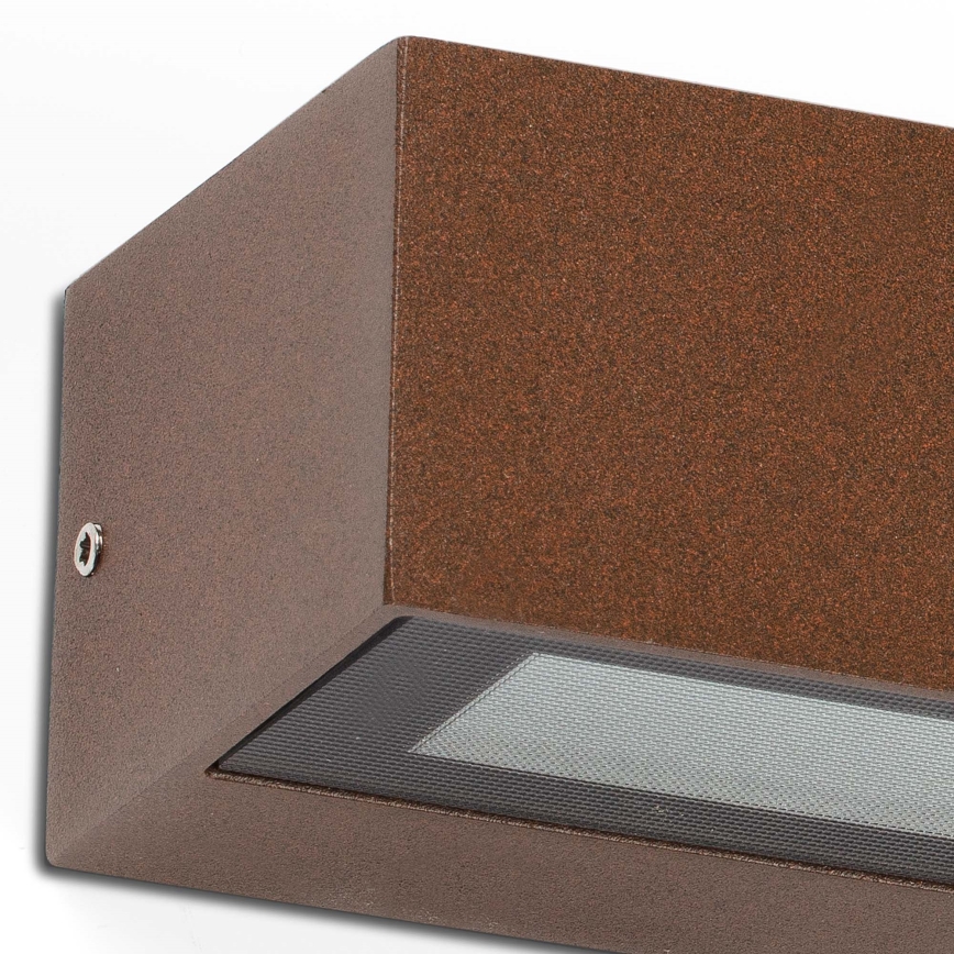 FARO 71905 - LED Outdoor Wall Light DORO 2xLED/10W/230V IP65 brown