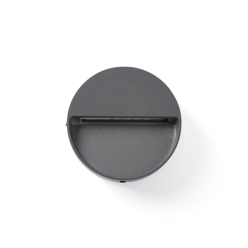 FARO 71960 - DUNE LED Staircase Light LED/3W/230V 2200/2700/3200/4000K IP65 Anthracite, Round