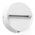 FARO 71961 - DUNE LED stair light LED/3W/230V 2200/2700/3200/4000K IP65 white round