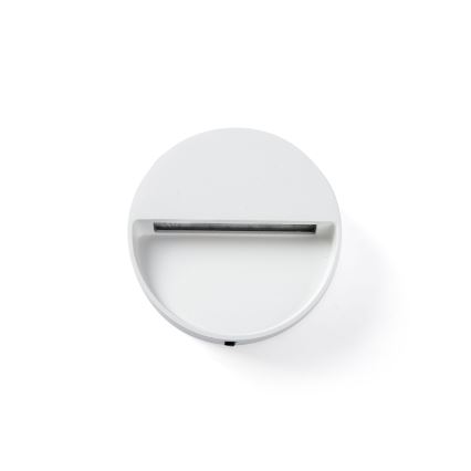 FARO 71961 - DUNE LED stair light LED/3W/230V 2200/2700/3200/4000K IP65 white round