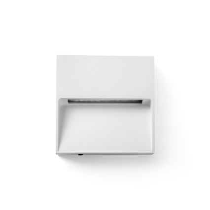 FARO 71964 - DUNE LED Staircase Light LED/3W/230V 2200/2700/3200/4000K IP65 white square