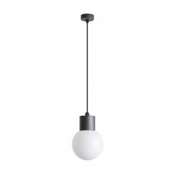 FARO 74427C-01 - Outdoor chandelier on a string MOON 1xE27/15W/230V IP44
