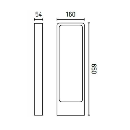 FARO 75520 - LED Outdoor lamp DAS LED/5W/230V IP54