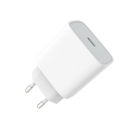Fast charging adapter Power Delivery 20W USB-C white