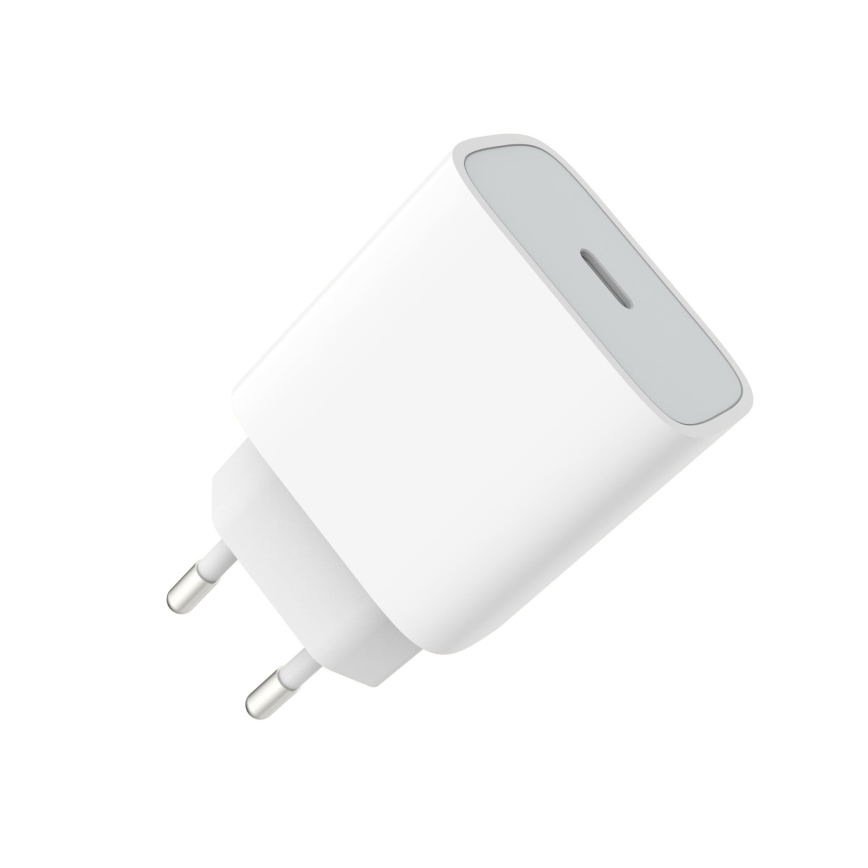 Fast charging adapter Power Delivery 20W USB-C white