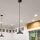 Feiss - Cable Pendant BESO 1xE27/60W/230V dia. 25.4 cm Black/Copper