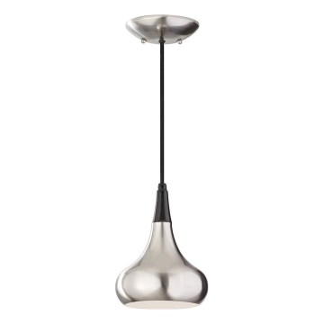 Feiss - Cable-suspended chandelier BESO 1xE27/60W/230V matte chrome/black