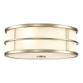 Feiss - Ceiling light FUSION 3xE27/40W/230V pr. 34,3 cm gold
