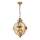 Feiss - Chandelier on a chain ADAMS 3xE14/60W/230V gold