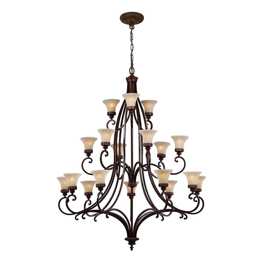 Feiss - Chandelier on a chain DRAWING ROOM 18xE27/60W/230V