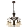 Feiss - Chandelier on a chain DRAWING ROOM 5xE27/60W/230V