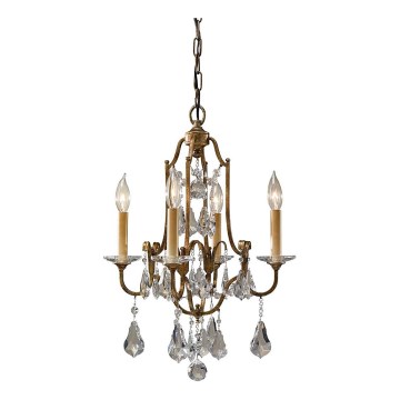 Feiss - Chandelier on a chain VALENTINA 4xE14/60W/230V