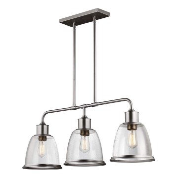 Feiss - Chandelier on a pole HOBSON 3xE27/60W/230V