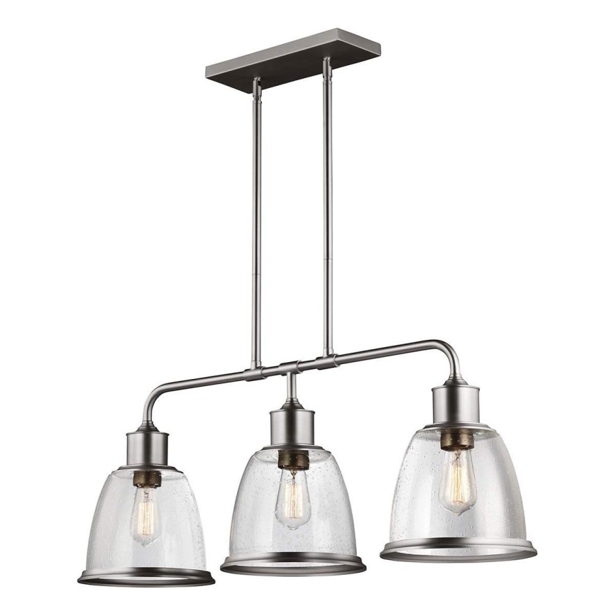 Feiss - Chandelier on a pole HOBSON 3xE27/60W/230V