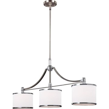 Feiss - Chandelier on a pole PROSPECT PARK 3xE27/60W/230V