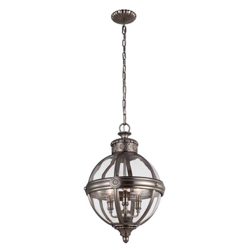 Feiss - Chandelier on a chain ADAMS 3xE14/60W/230V bronze