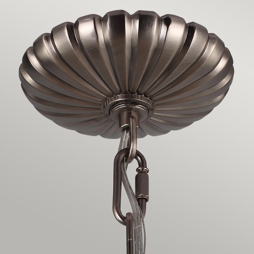 Feiss - Chandelier on a chain ADAMS 3xE14/60W/230V bronze