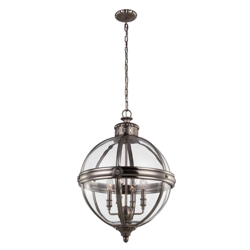 Feiss - Chandelier on a chain ADAMS 4xE14/60W/230V bronze