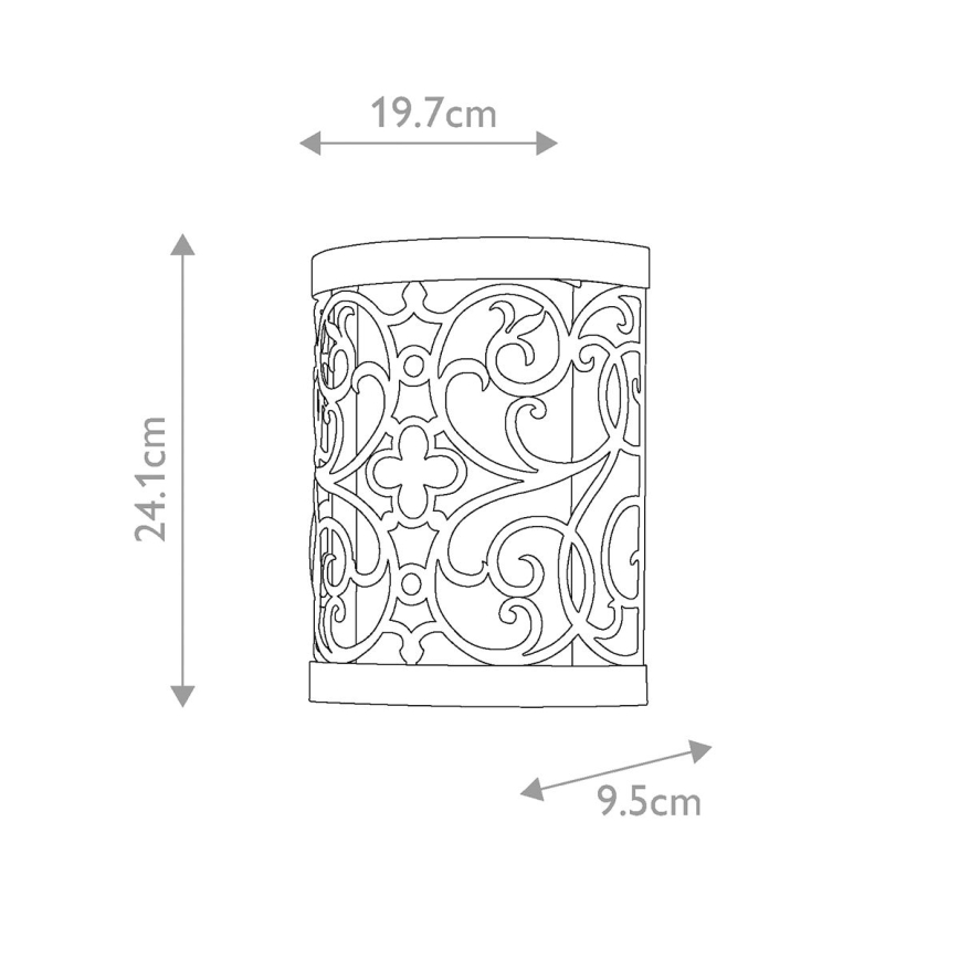 Feiss - Wall light ARABESQUE 1xE14/60W/230V