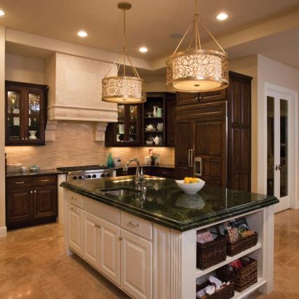 Feiss - ARABESQUE Rod Chandelier 4xE27/60W/230V, Gold