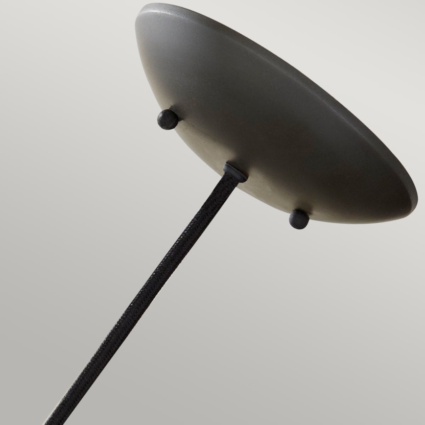 Feiss - Cable Pendant BESO 1xE27/60W/230V dia. 25.4 cm Black/Copper