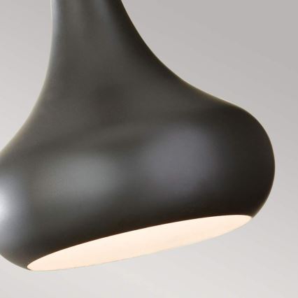 Feiss - BESO Cable Pendant Light 1xE27/60W/230V Ø 17.9 cm Black/Copper