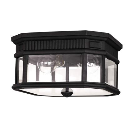 Feiss - Outdoor ceiling light COTSWOLD LANE 2xE27/60W/230V IP44