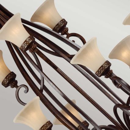 Feiss - Chandelier on a chain DRAWING ROOM 18xE27/60W/230V