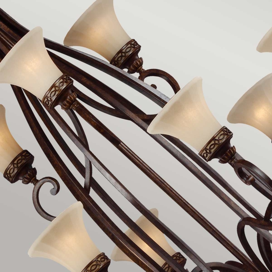 Feiss - Chandelier on a chain DRAWING ROOM 18xE27/60W/230V