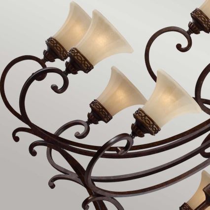 Feiss - Chandelier on a chain DRAWING ROOM 18xE27/60W/230V