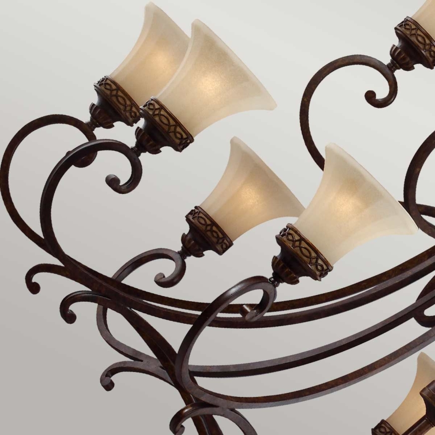 Feiss - Chandelier on a chain DRAWING ROOM 18xE27/60W/230V